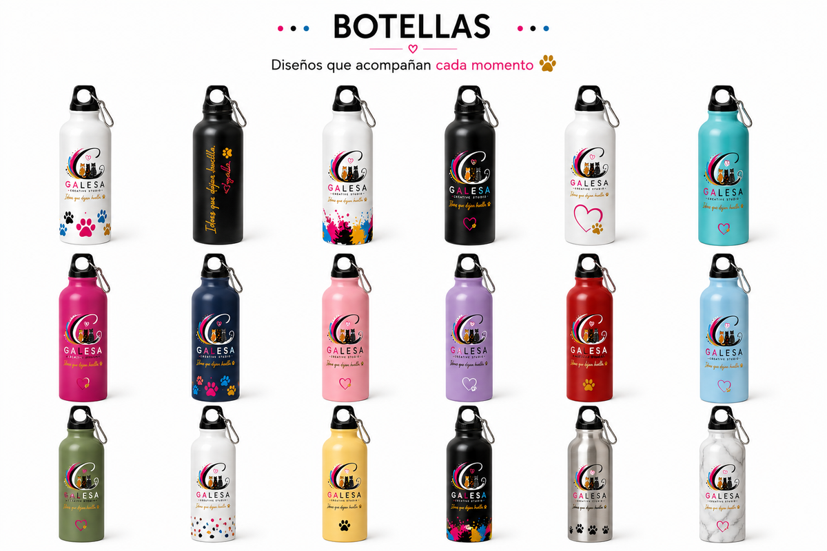 Botella de Aluminio Personalizada