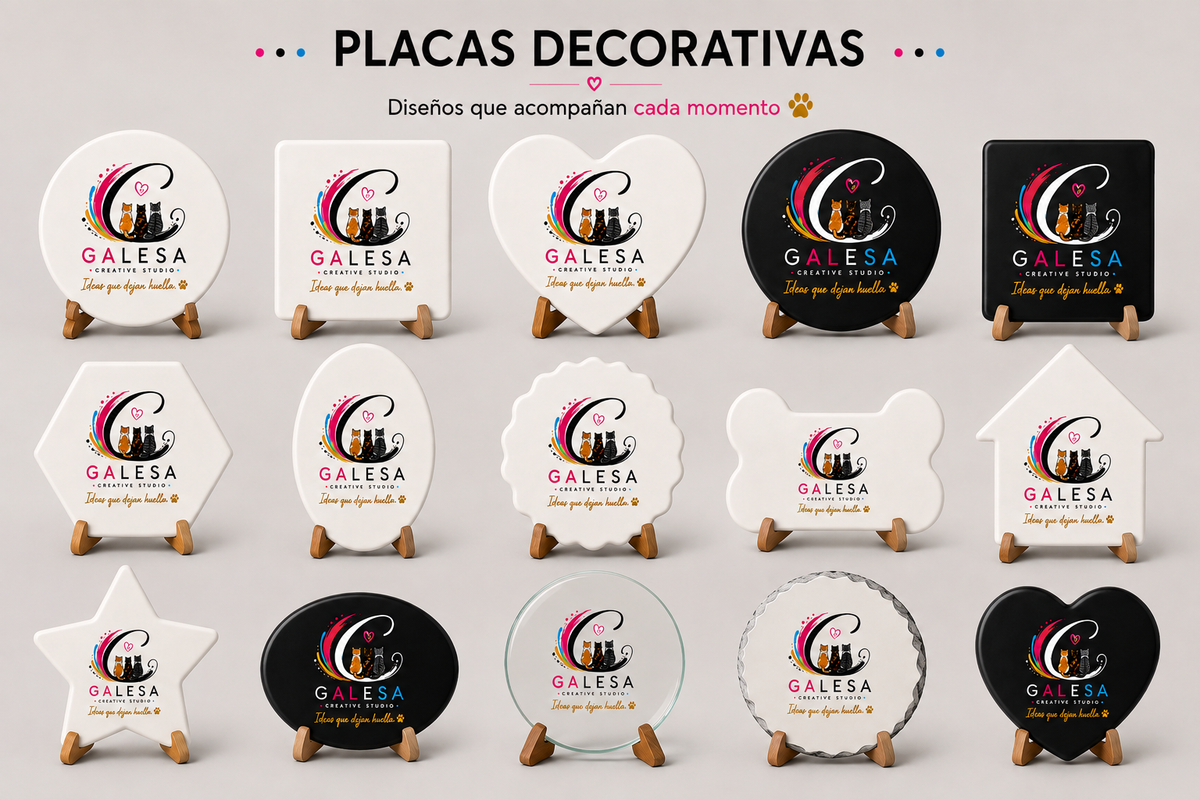 Placa Decorativa Personalizada