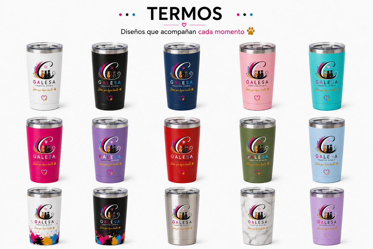 Termo en Aluminio Personalizado